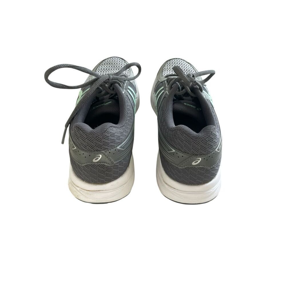 ASICS Gel Contend 4 Gray Mint Green Athletic Tennis Shoes Women’s Size 6.5 - Picture 5 of 6